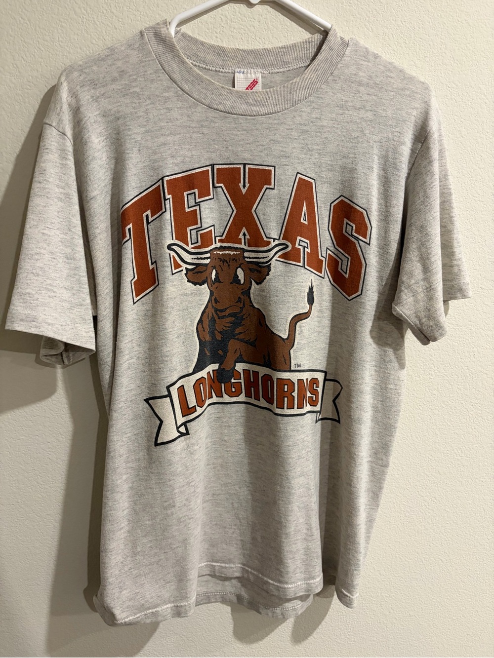 Vintage Jerzees Texas Longhorns Graphic T-shirt - Size Large (Fits M)